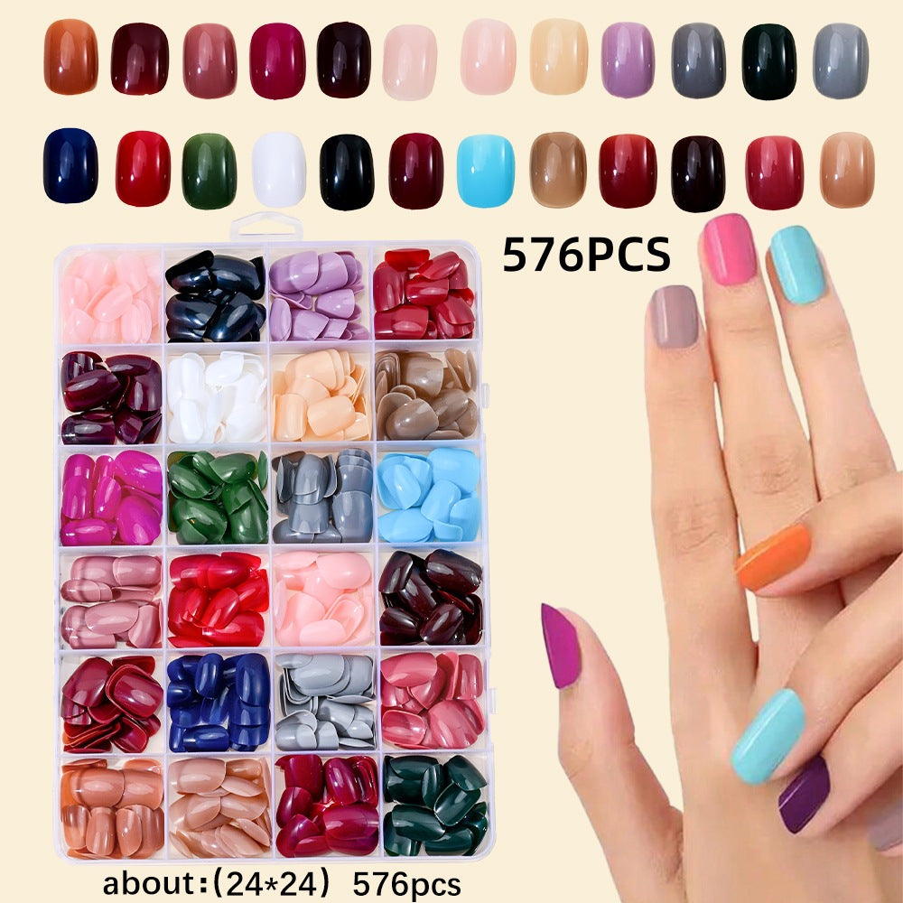 Premium Full Coverage Press-On Nail Tips Set — product view 2