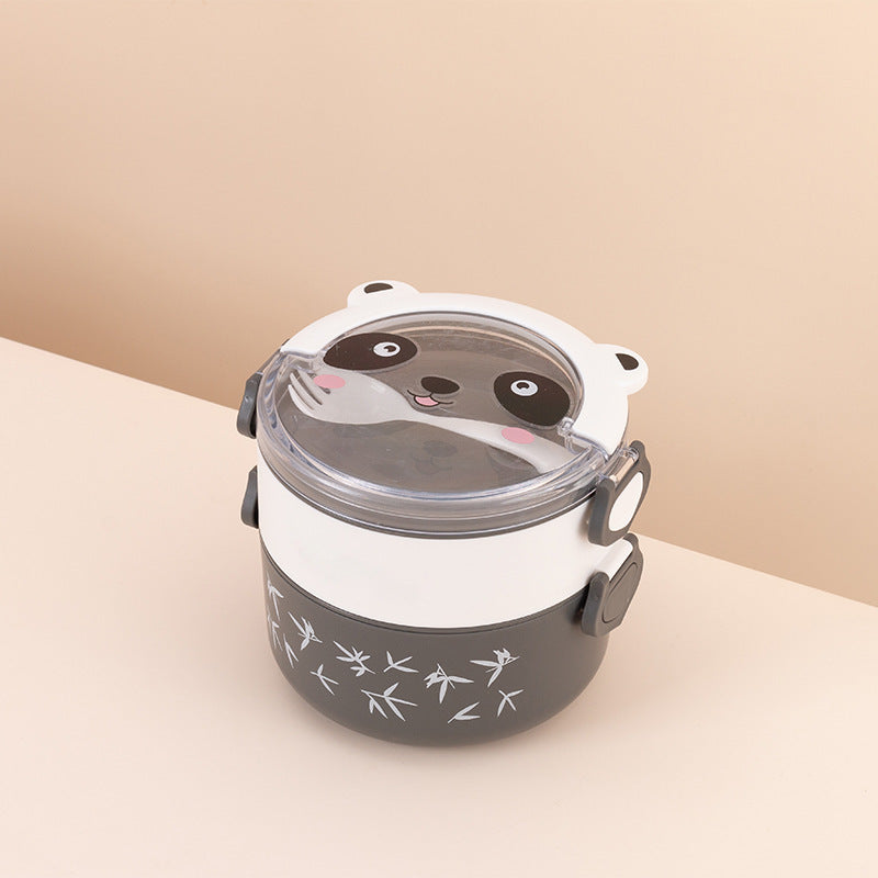 Cute Panda-Themed Food Storage Container — product view 6