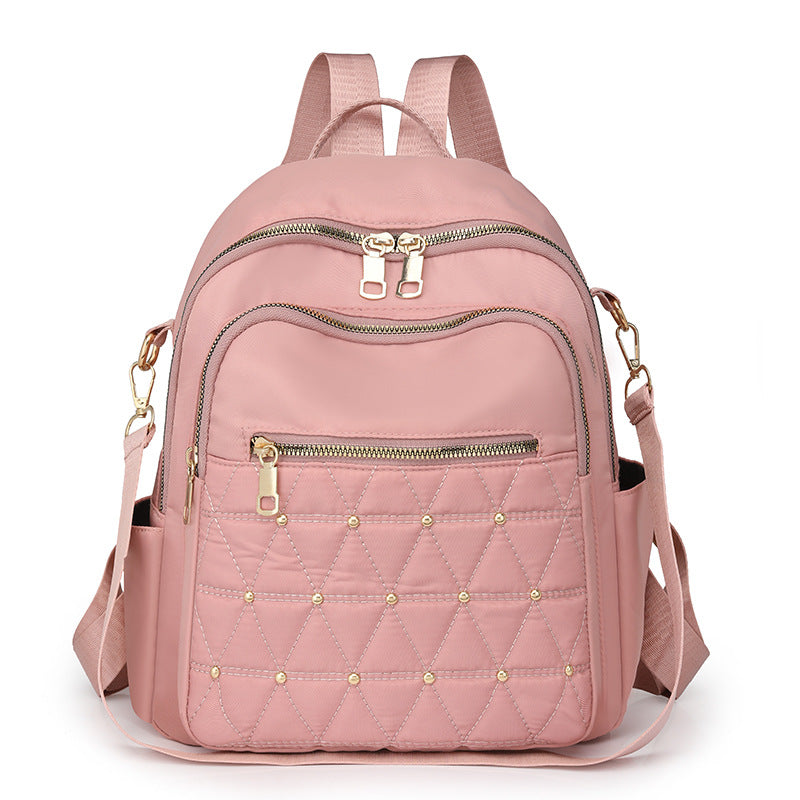 Chic Quilted Backpack LoungeYard — product view 5