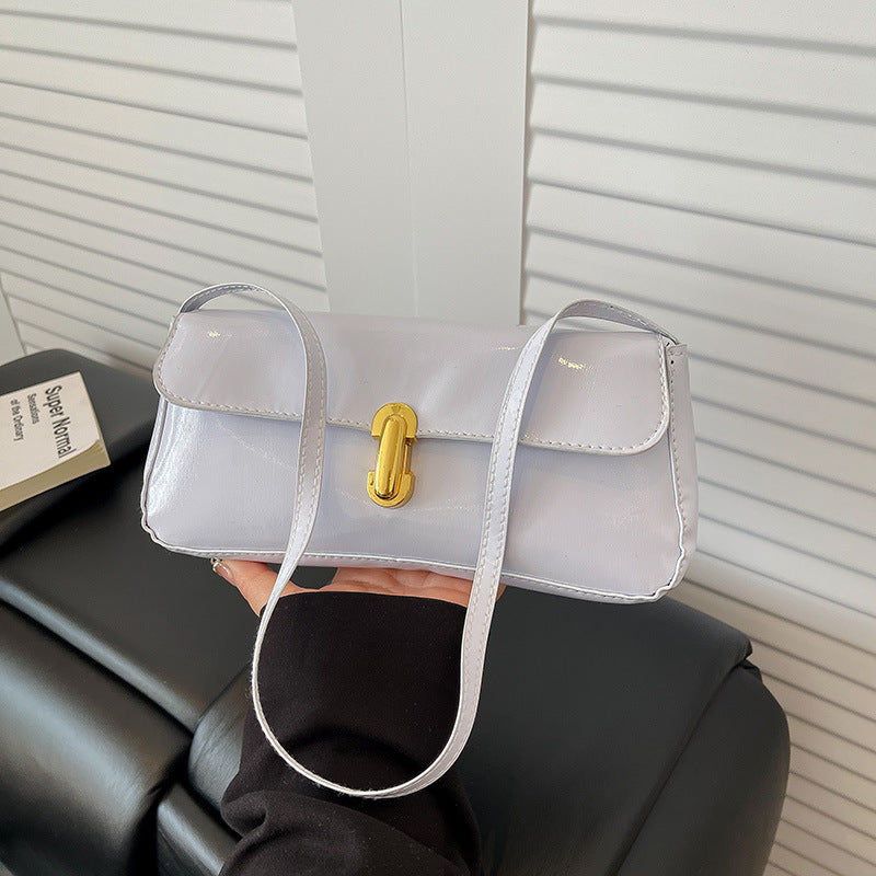 Patent Leather Mini Handbag — product view 3