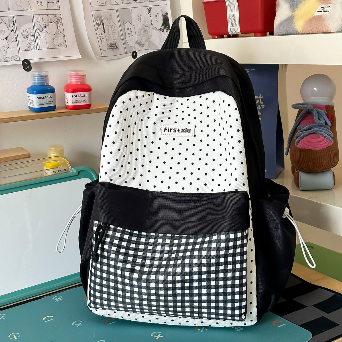 Charming Patterned Daily Backpack LoungeYard — product view 7