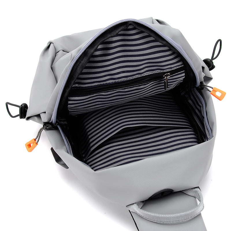 Sling Backpack with Ergonomic Carrying System and Innovative Compartment System LoungeYard — product view 4