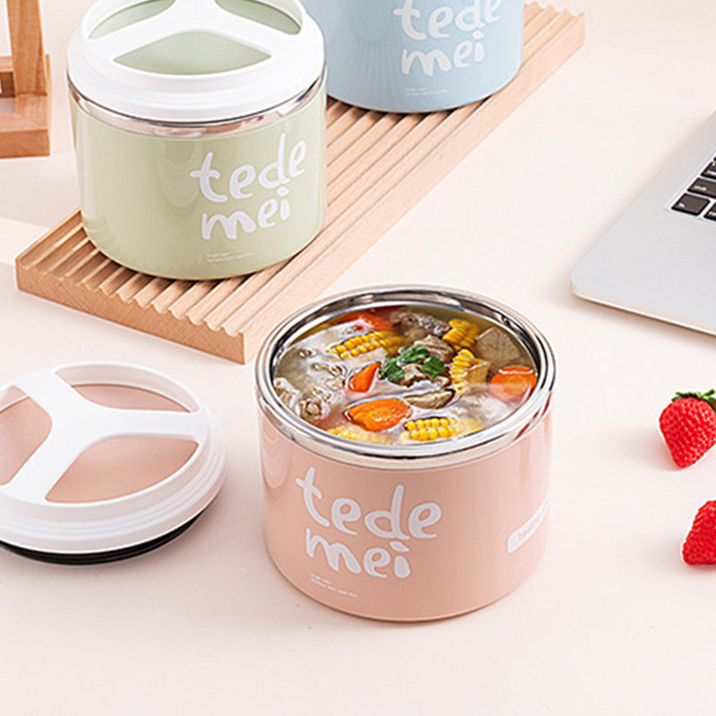 Multi-Compartment Insulated Food Storage Container — product view 3