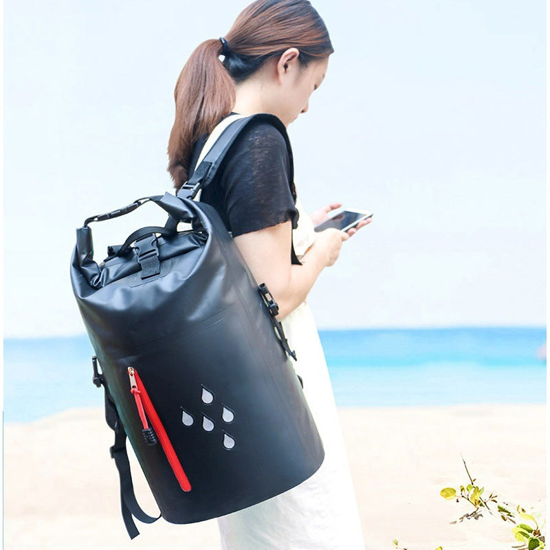 Unisex Waterproof Backpack Bag with Practical Compartments LoungeYard — product view 1