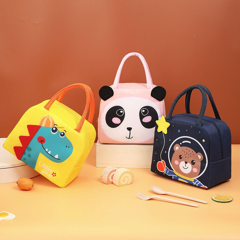 Girl Cooler Bag with Cute Tiger Design LoungeYard — product view 3
