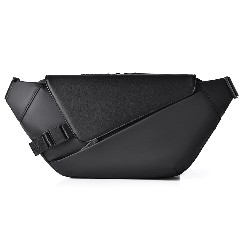 Multifunctional Crossbody Bag with Innovative Compartment Design LoungeYard — product view 4