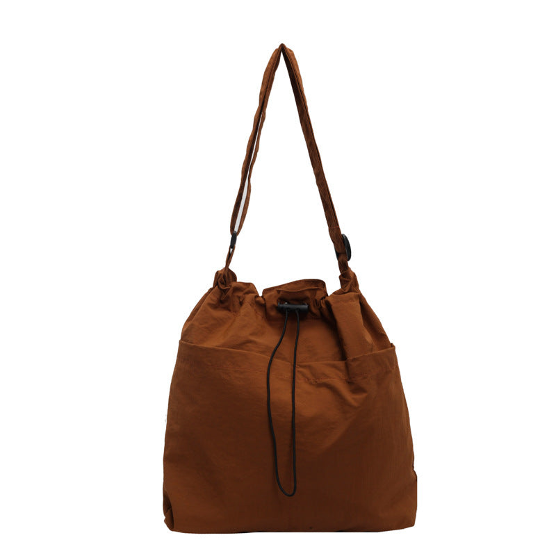 Trendy Drawstring Shoulder Bag LoungeYard — product view 5