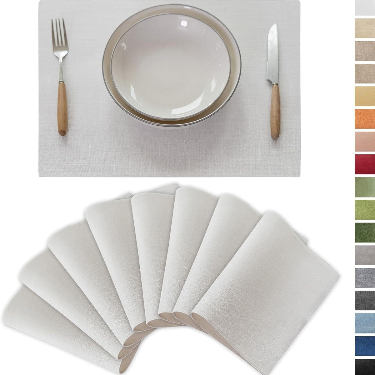 Elegant Dining Table Placemat Bowlift — product view 1