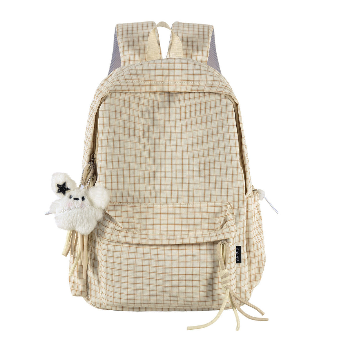 Checked Pattern Backpack — product view 3