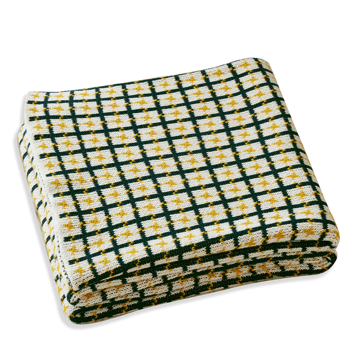 Women knitted blanket LoungeYard — product view 1
