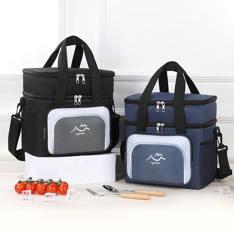 Insulated Multi-Compartment Lunch Cooler — product view 2