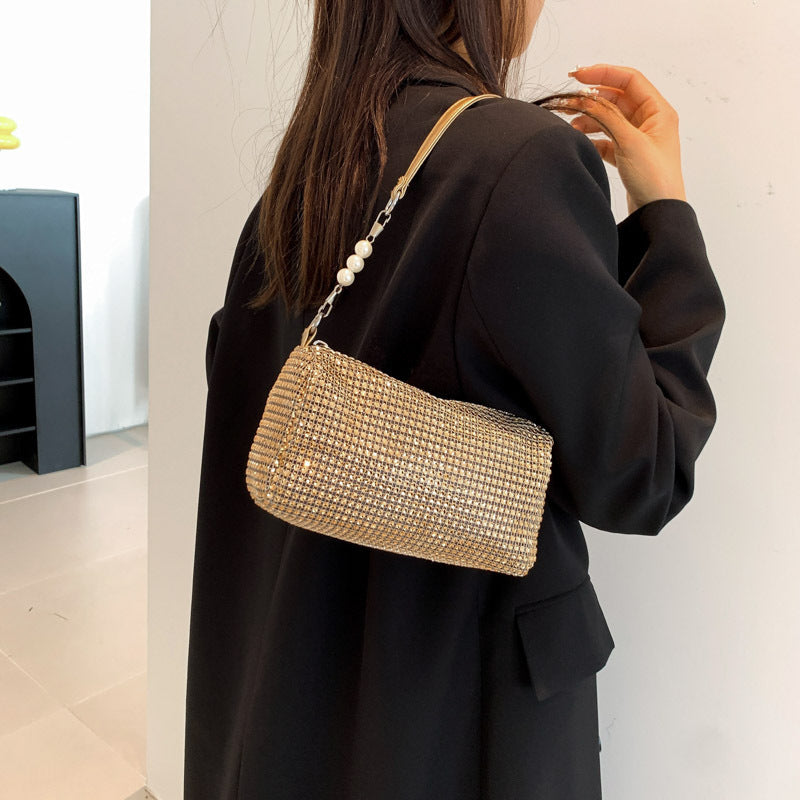 Elegant Crystal-Embellished Evening Clutch — product view 7
