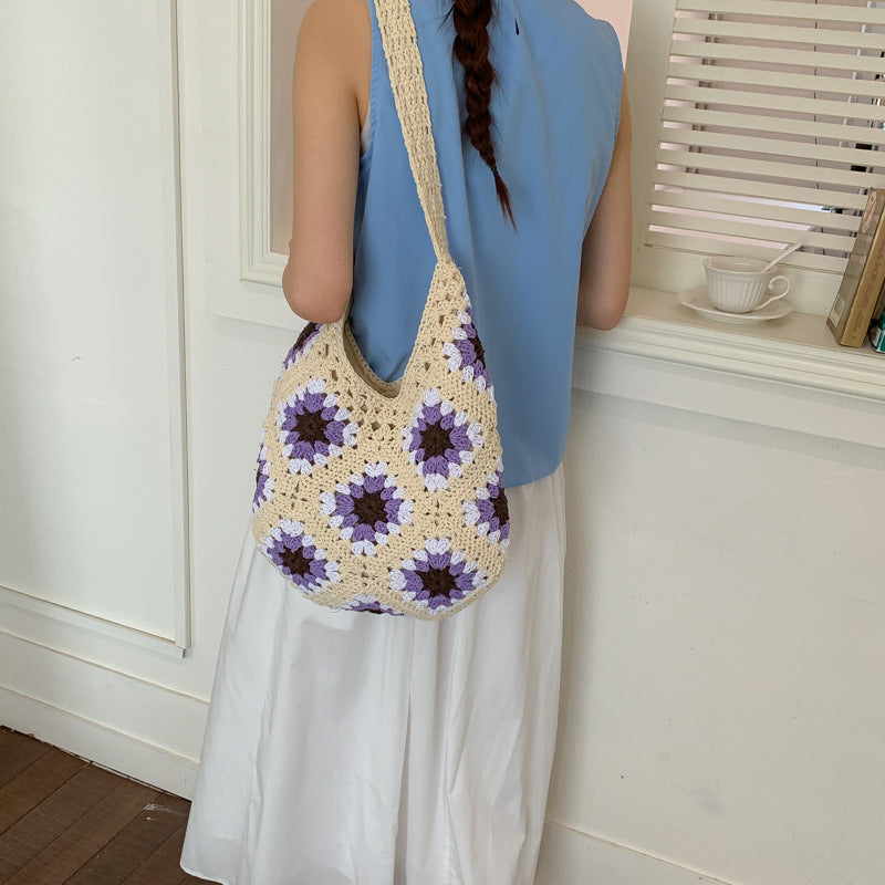 Fashionable Crochet Handbag LoungeYard — product view 4