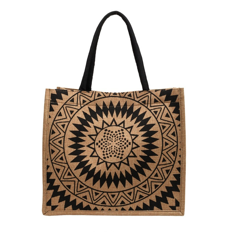 Eco-Friendly Jute Shopping Tote Bag — product view 5