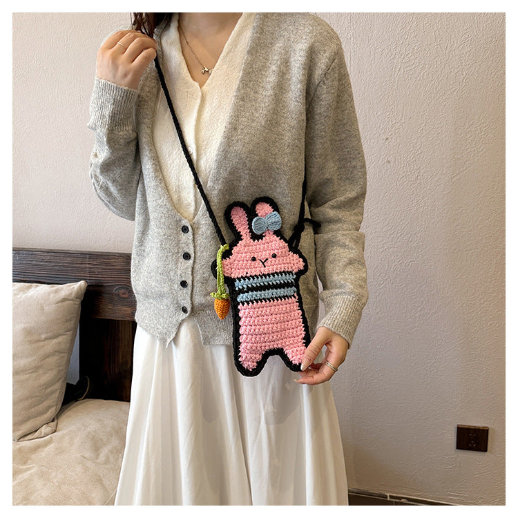 Fun Crochet Bunny Bag — product view 3