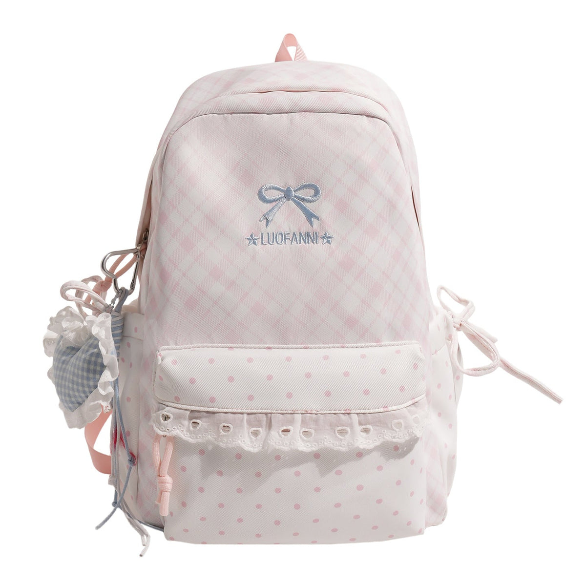 Cute Decorative Printed Backpack LoungeYard — product view 5