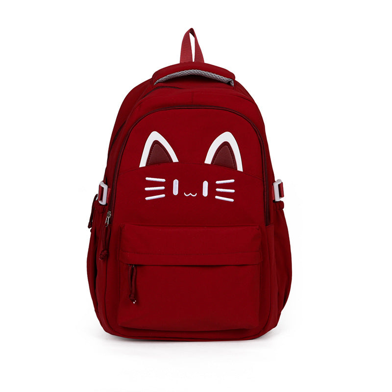 Cute Cat-Themed Backpack LoungeYard — product view 5