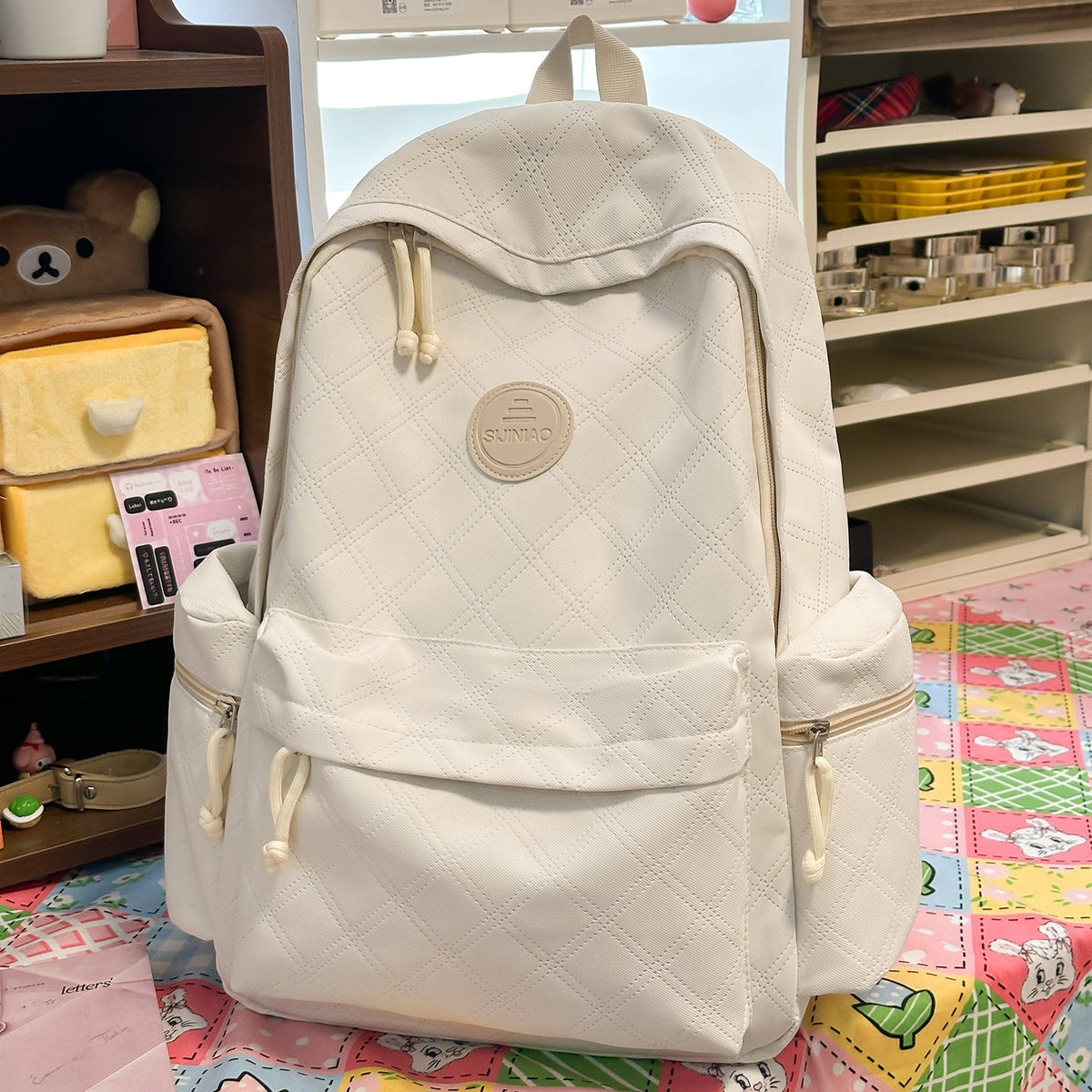 Quilted Casual Rucksack LoungeYard — product view 7