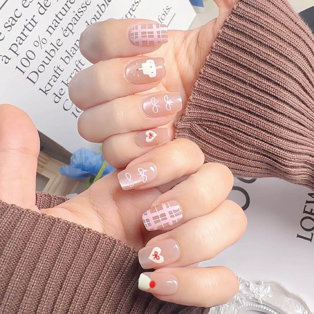 Decorative Themed Press-On Nail Set 1790745539 — product view 1