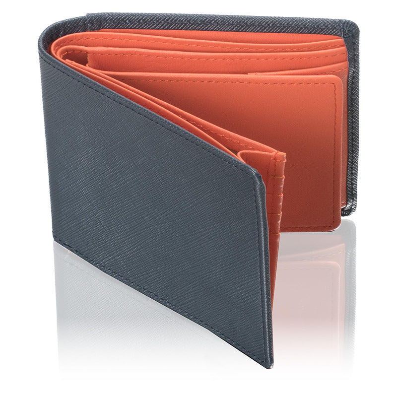Premium Textured Leather Wallet LoungeYard — product view 4