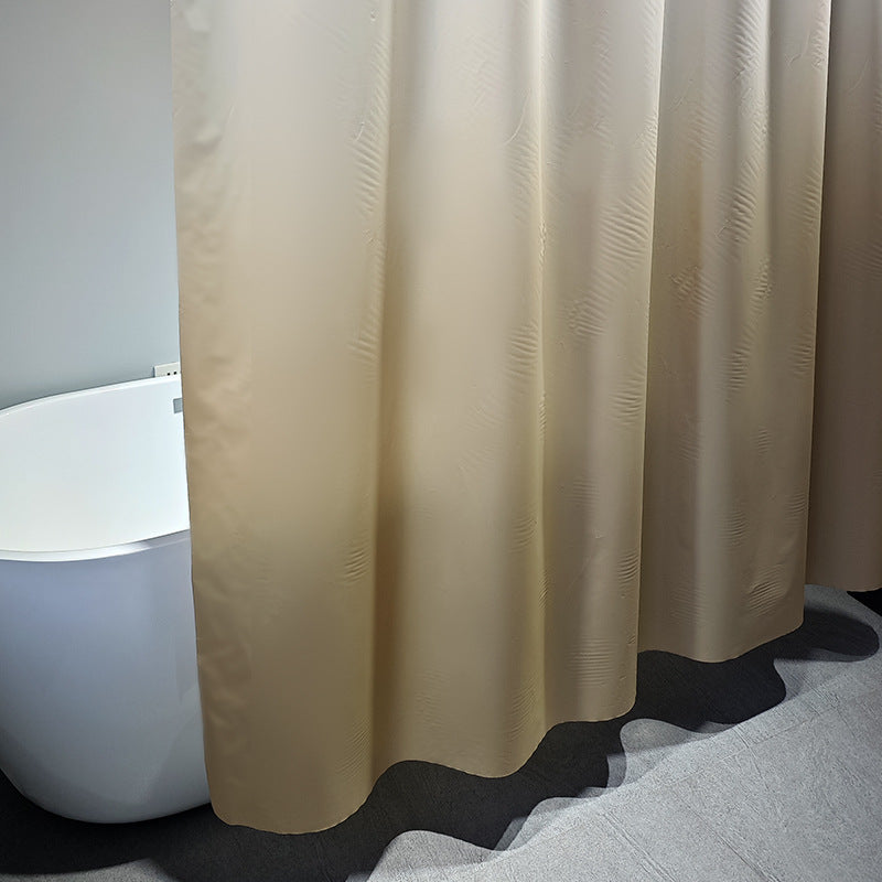 Elegant Textured Shower Curtain LoungeYard — product view 2