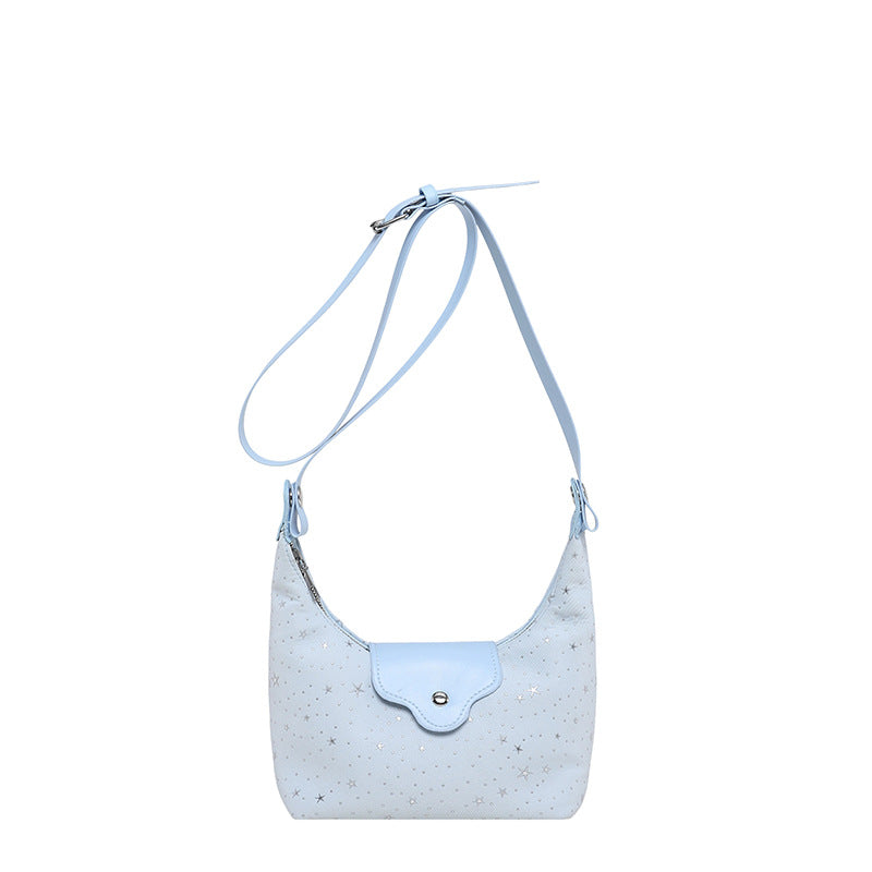 Stylish Starry Print Hobo Bag — product view 5