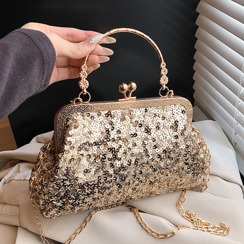 Elegant Sequined Evening Clutch — product view 1