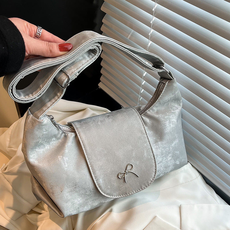 Elegant Velvet Shoulder Bag — product view 3