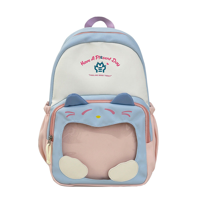 Playful Cat-Themed Backpack — product view 1