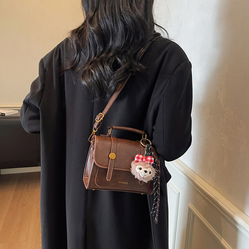 Compact Leather Handbag LoungeYard — product view 2