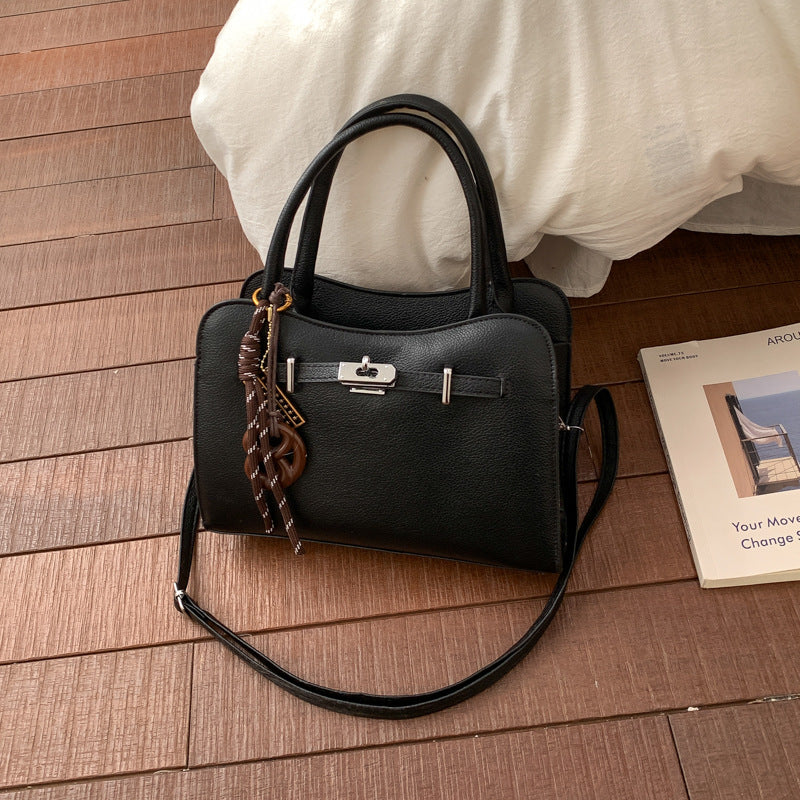 Elegant Handcrafted Structured Handbag — product view 6