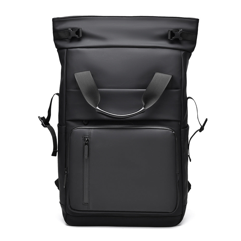 Waterproof Urban Rolltop Backpack LoungeYard — product view 2