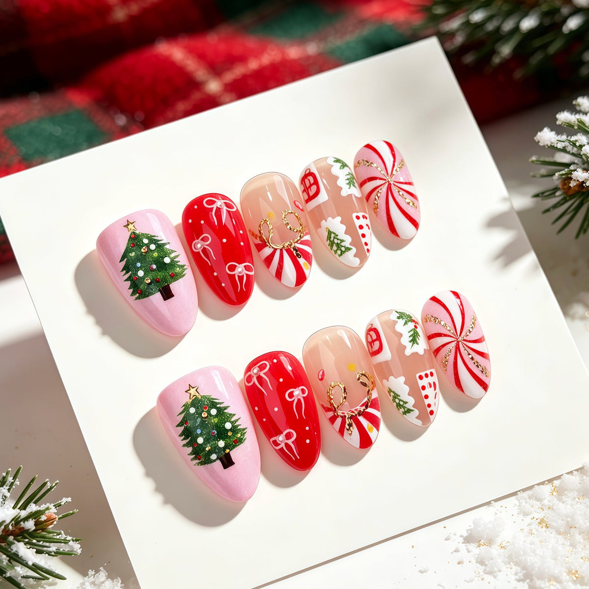 Creative Seasonal Decorative Press-On Nail Kit — product view 3