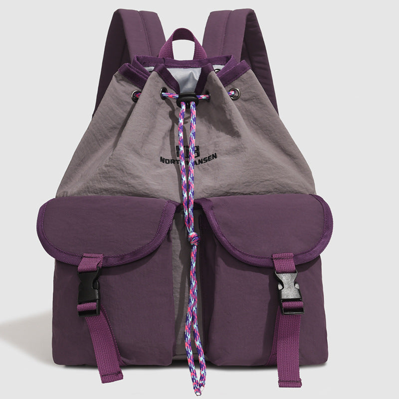 Practical Outdoor Drawstring Backpack LoungeYard — product view 7