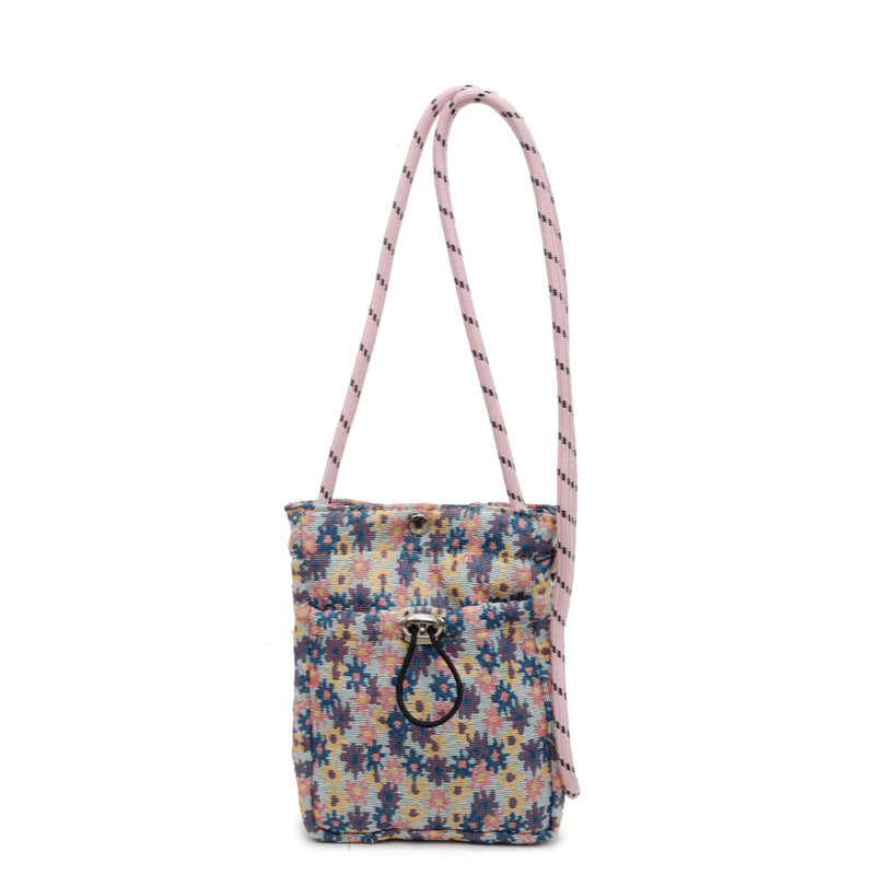Floral Patterned Crossbody Pouch Bag — product view 5