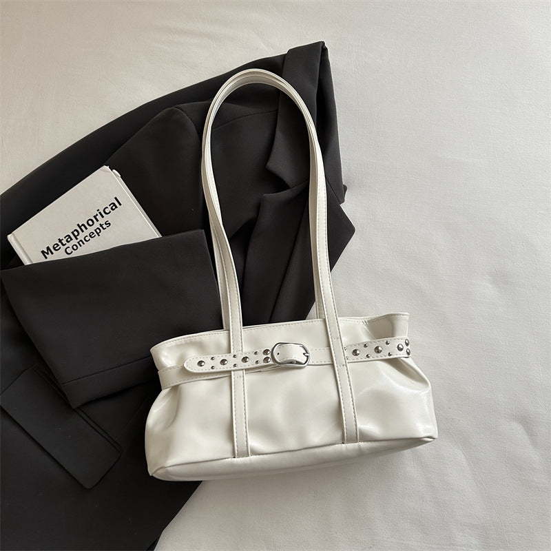 Elegant Soft Faux Leather Handbag — product view 3
