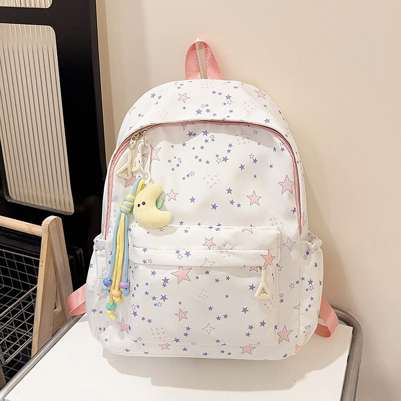 Star Patterned Backpack — product view 1