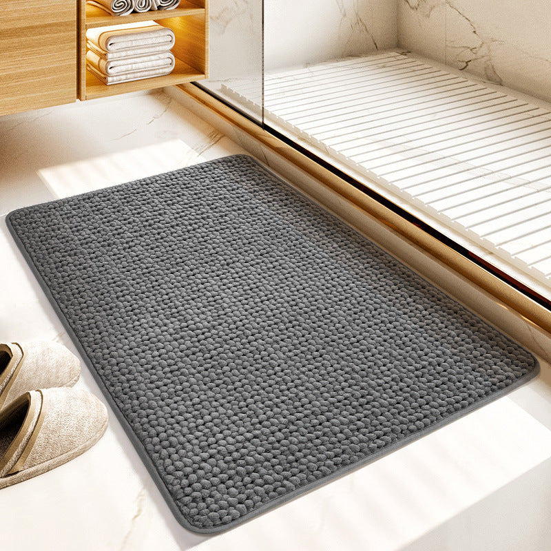 Plush Textured Bath Mat — product view 1