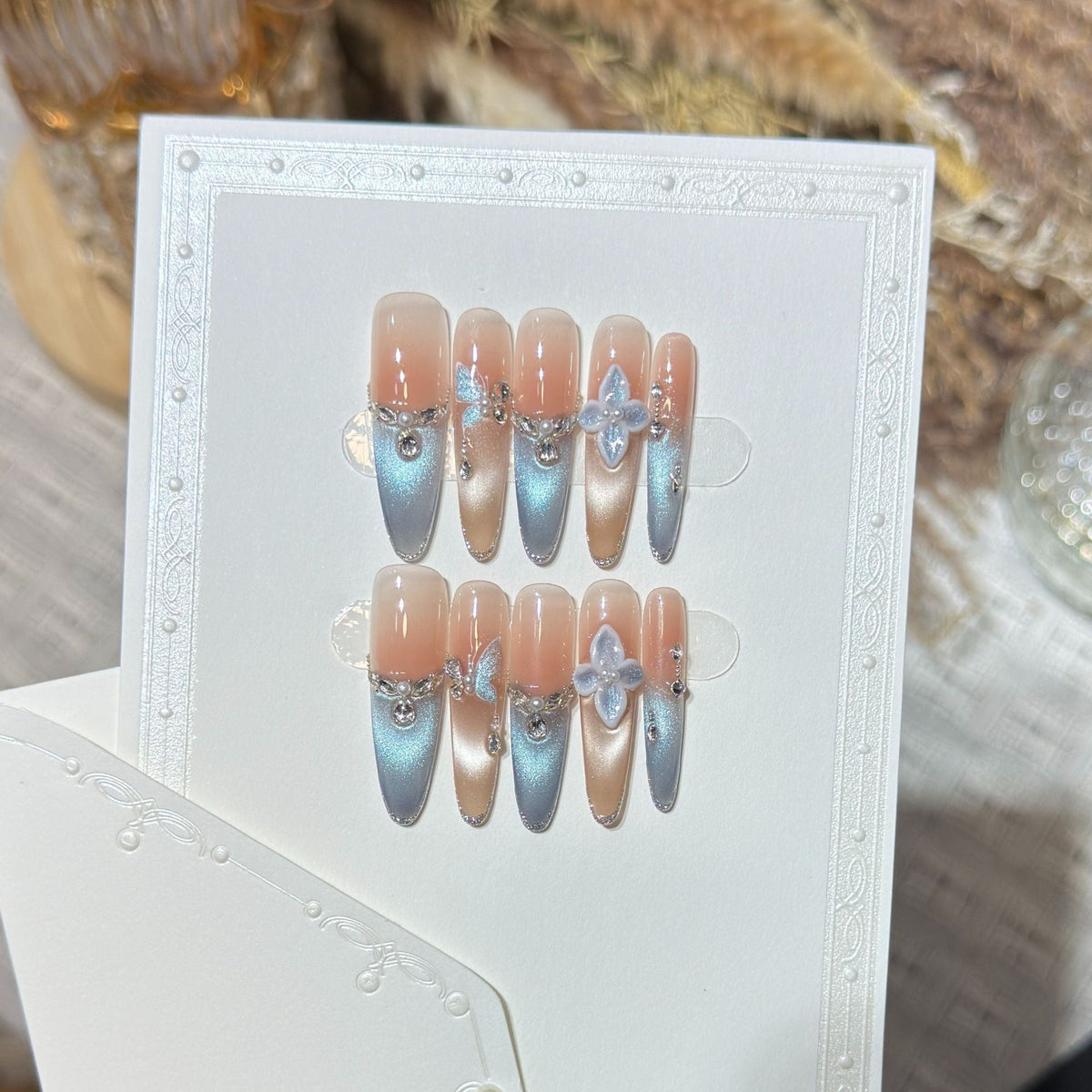 Elegant Acrylic Press-On Nail Art Set — product view 3