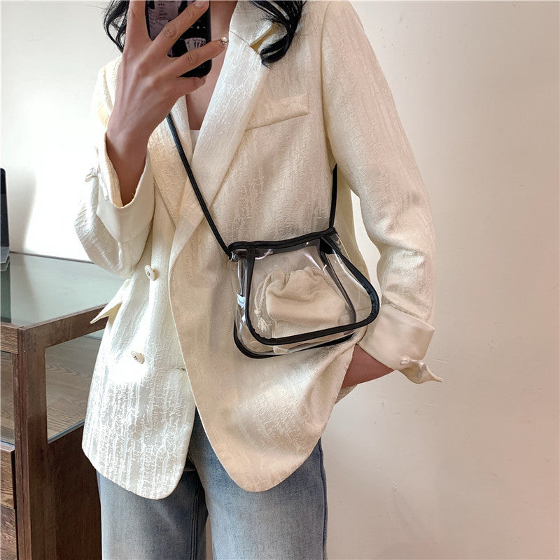 Transparent Mini Bucket Bag LoungeYard — product view 1