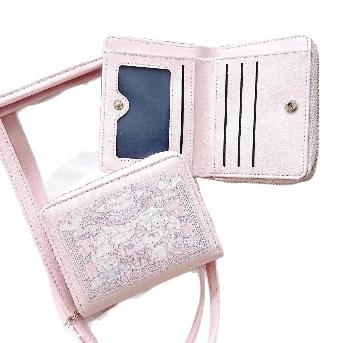 Cute Cartoon-Themed Cardholder Wallet LoungeYard — product view 5