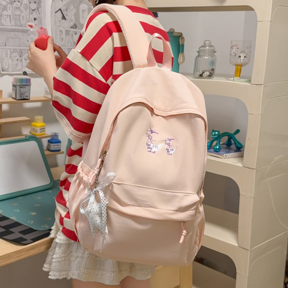 Creative Illustrated Backpack LoungeYard — product view 3
