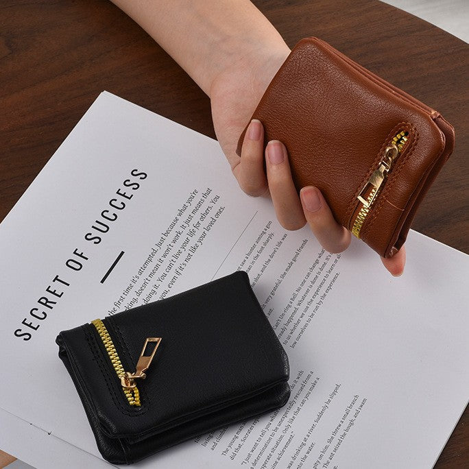 Stylish Zippered Coin Purse LoungeYard — product view 1