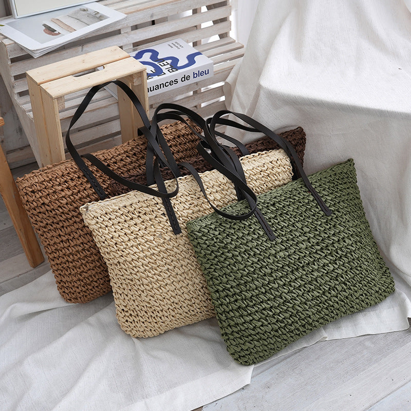 Handcrafted Basket Bag LoungeYard — product view 2
