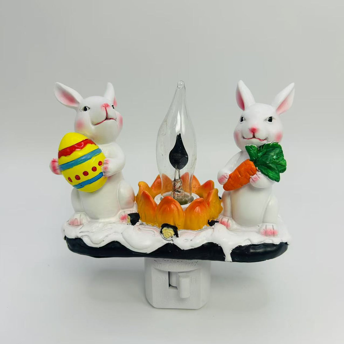 Winter-Themed Snowman Night Light Bowlift — product view 5