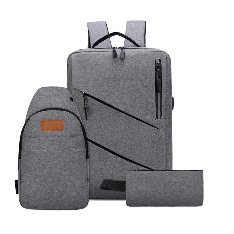 Multi-Compartment Sleek Backpack Set LoungeYard — product view 7
