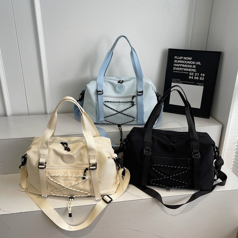 Versatile Sports Duffle Bag with Adjustable Straps LoungeYard — product view 4