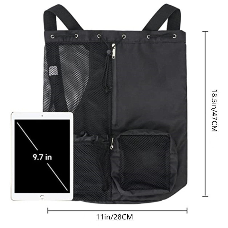 Versatile Mesh Utility Backpack LoungeYard — product view 2