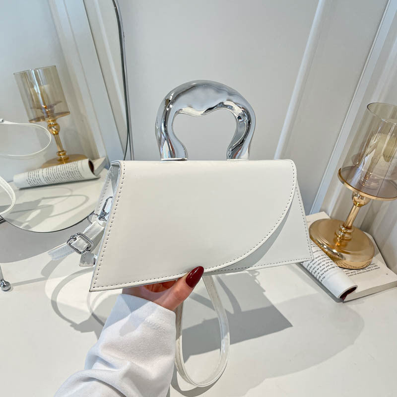 WoChic Patent Leather Handheld Purse LoungeYard — product view 4