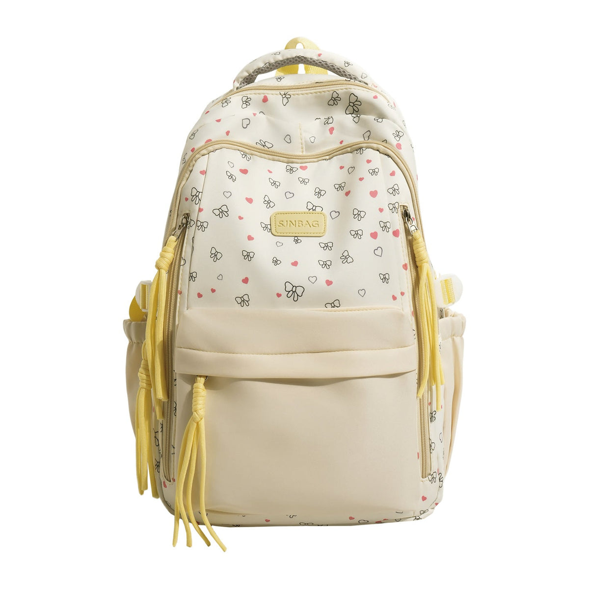 Playful Bow-Embellished Stylish Backpack LoungeYard — product view 5